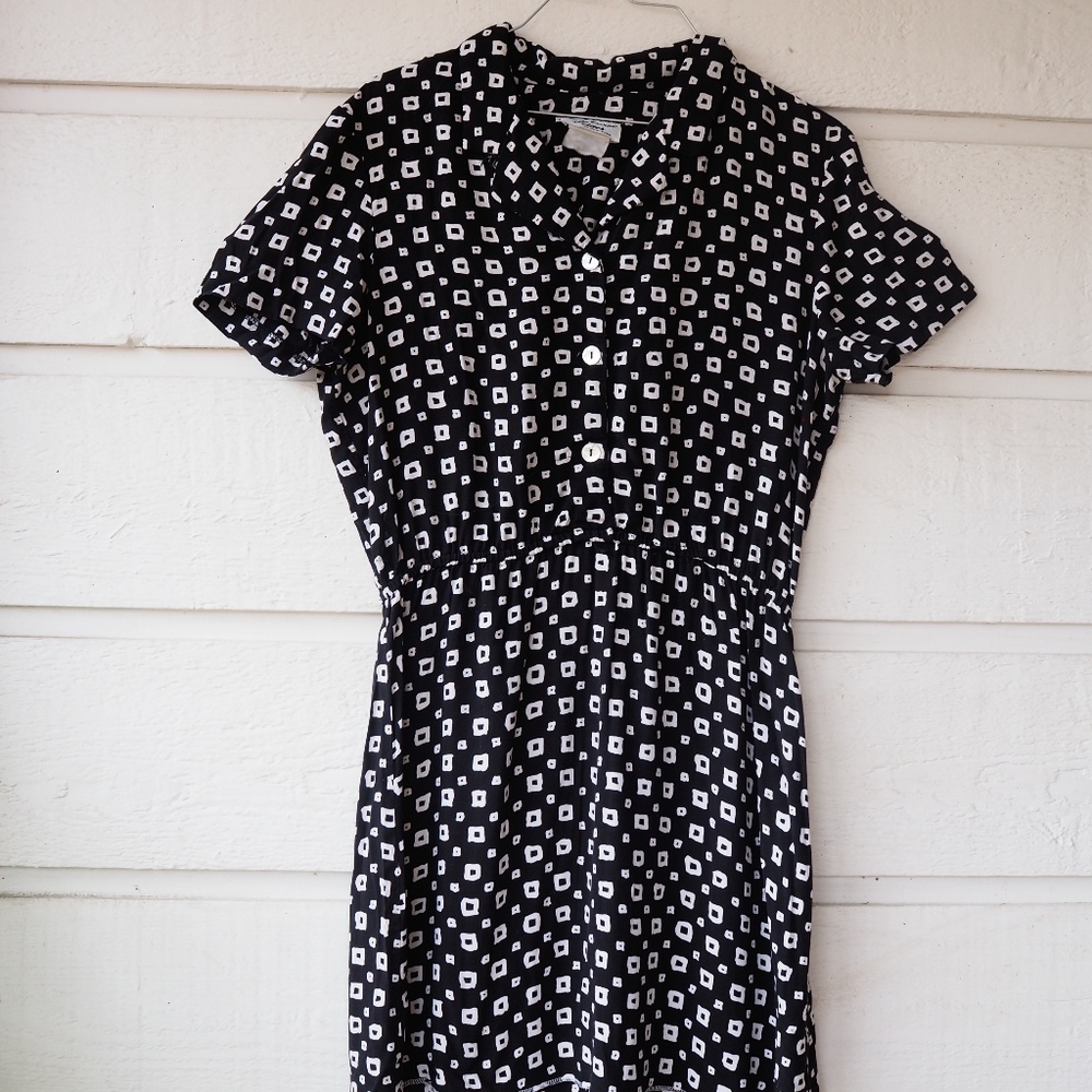 {Vintage} Squared Shirt Dress!